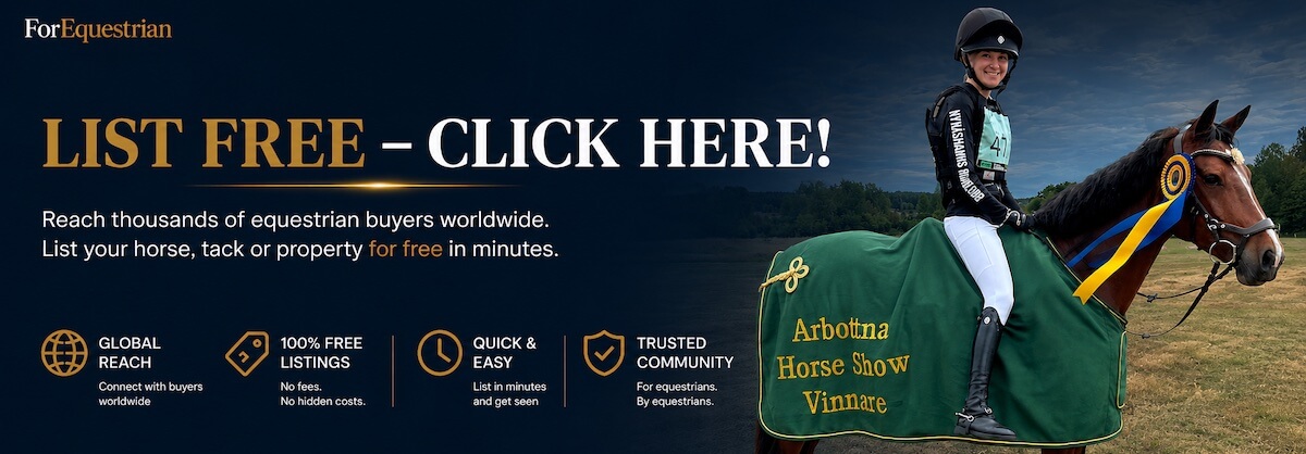 Listing horses for sale